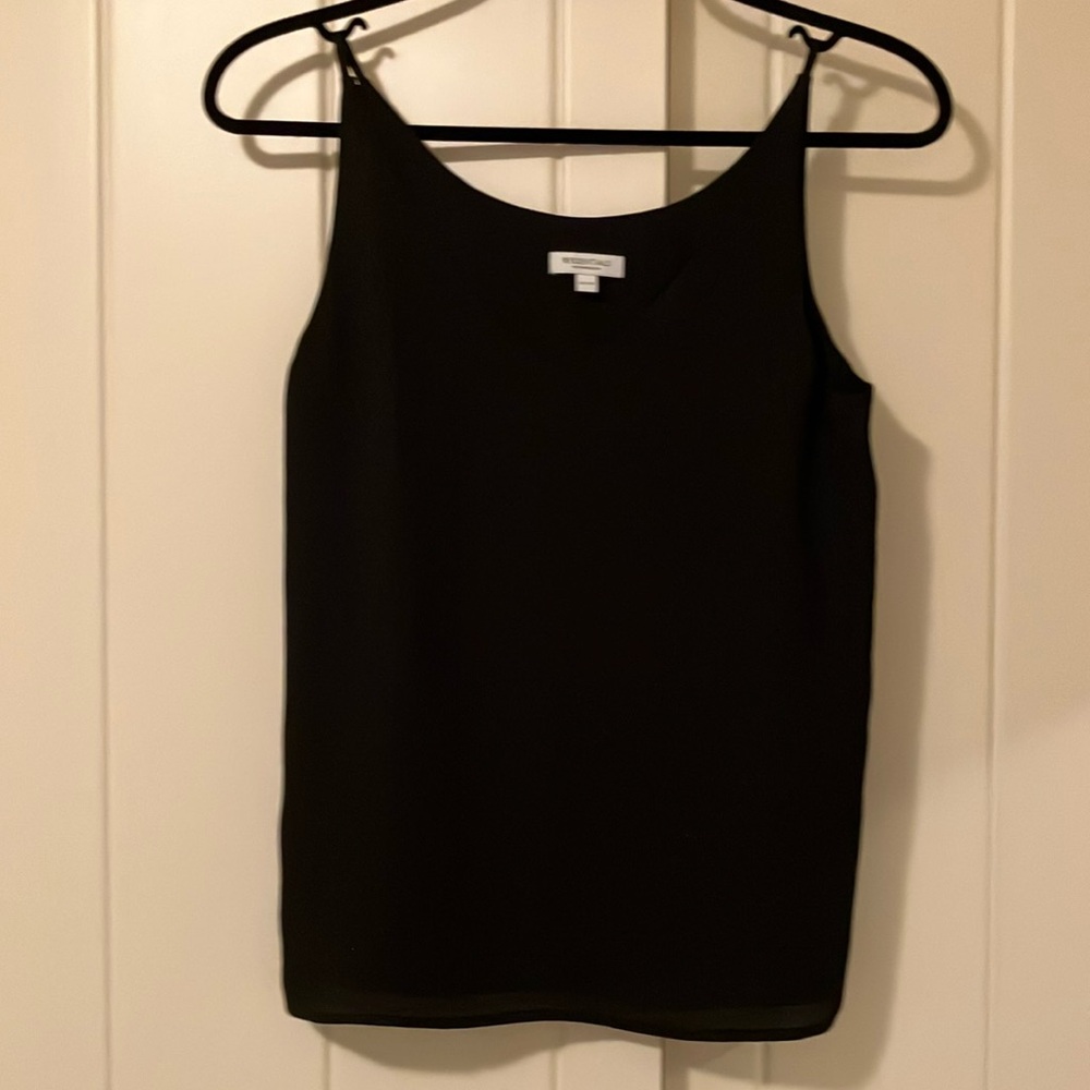 Reitmans Camisole V neck black fully lined NWOT